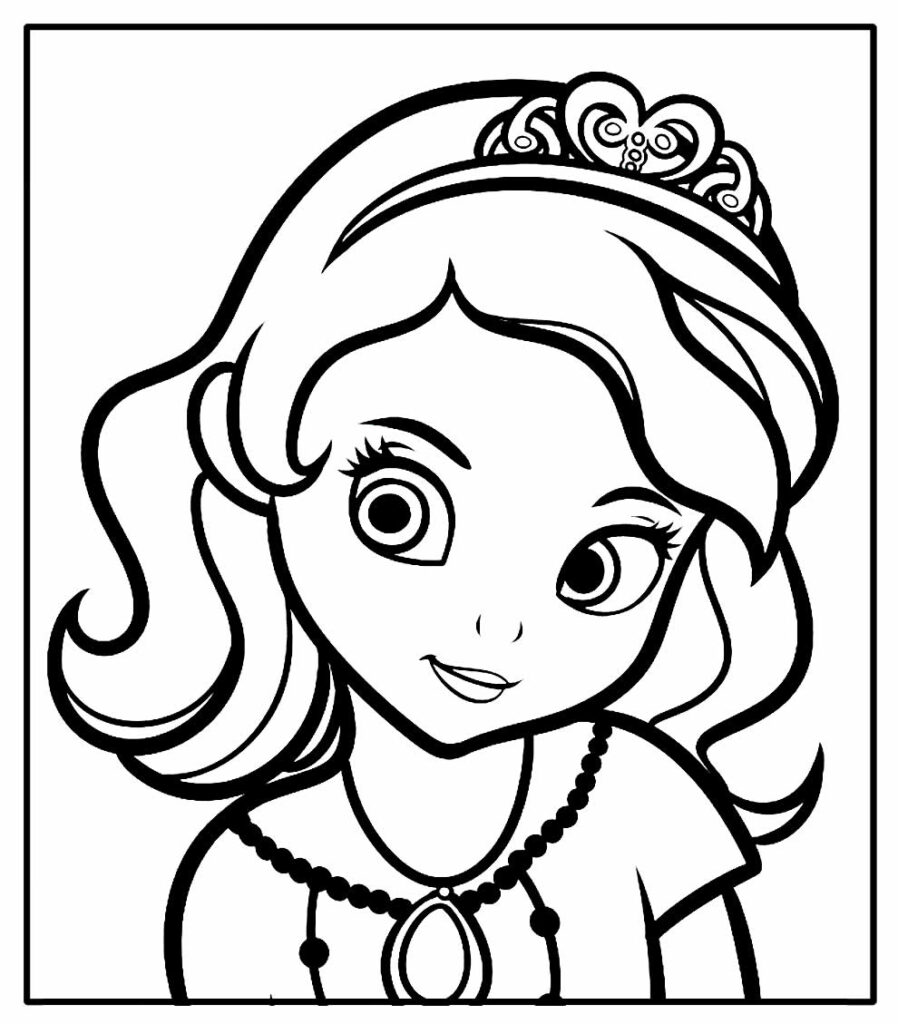 Princesinhas para colorir