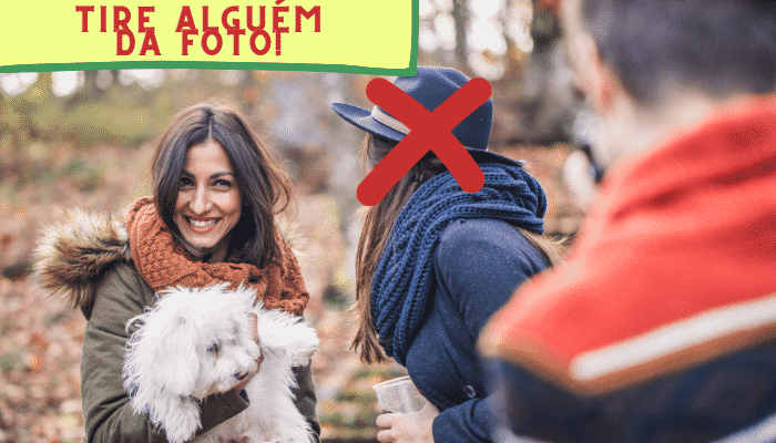 App para tirar pessoas da foto