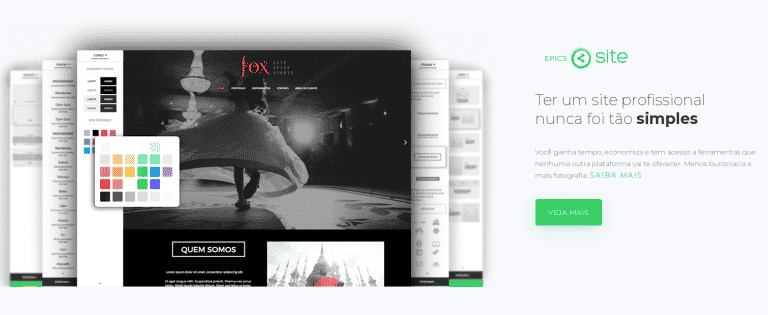 Epics plataforma para fotografia