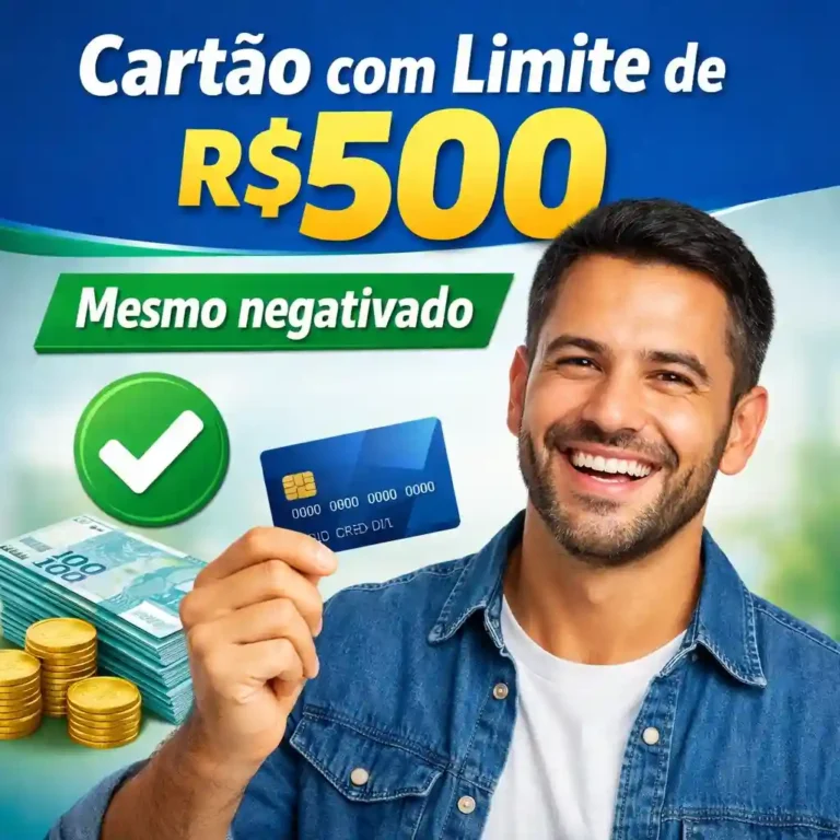 cartão para negativado